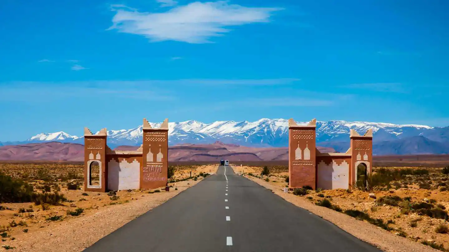 Coastline of Morocco